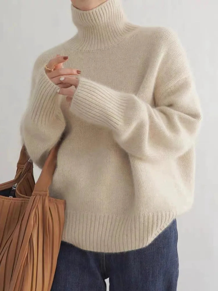 Elara - Jersey de cuello alto