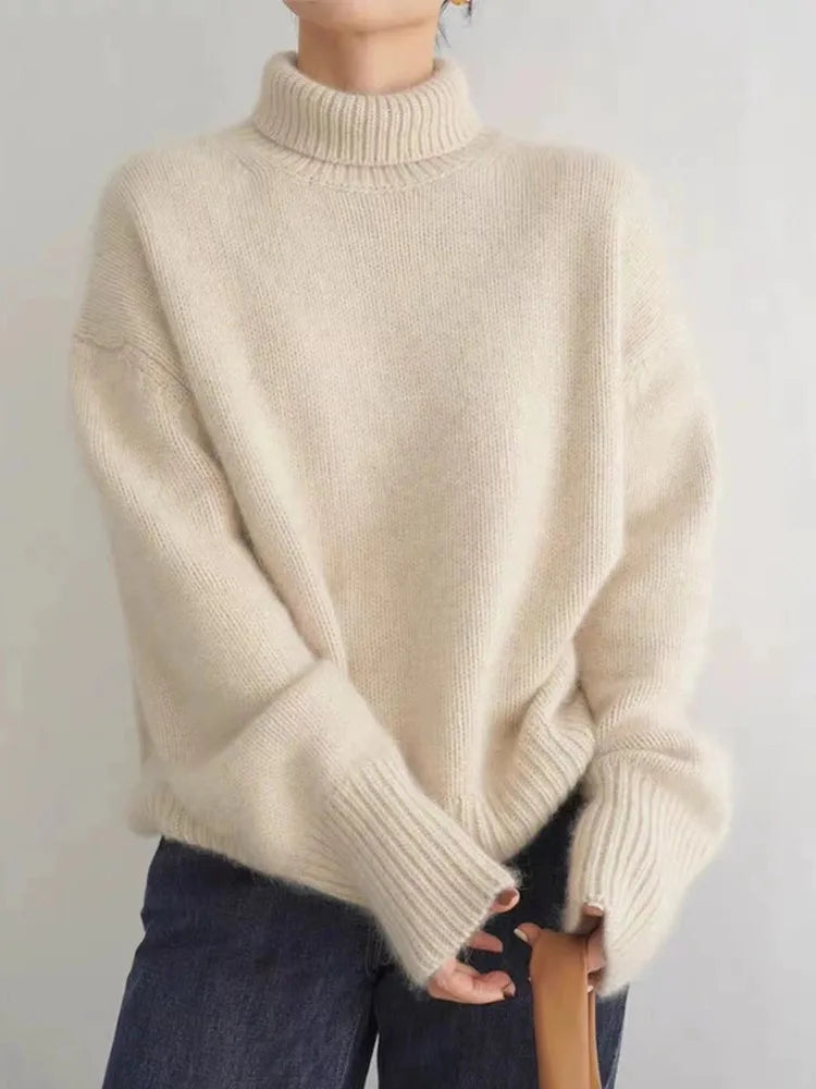 Elara - Jersey de cuello alto