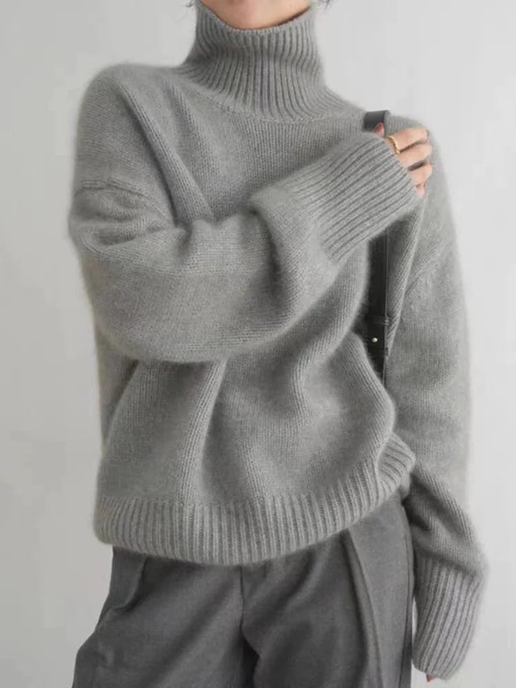 Elara - Jersey de cuello alto