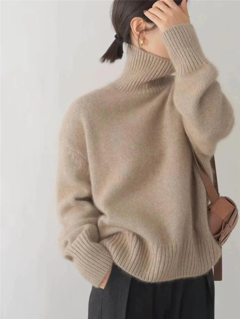Elara - Jersey de cuello alto
