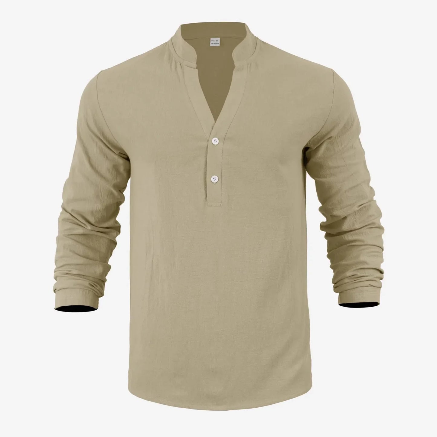 Stephan™ Hemd Aus Baumwoll-Leinen Mit Minimalistischem Design