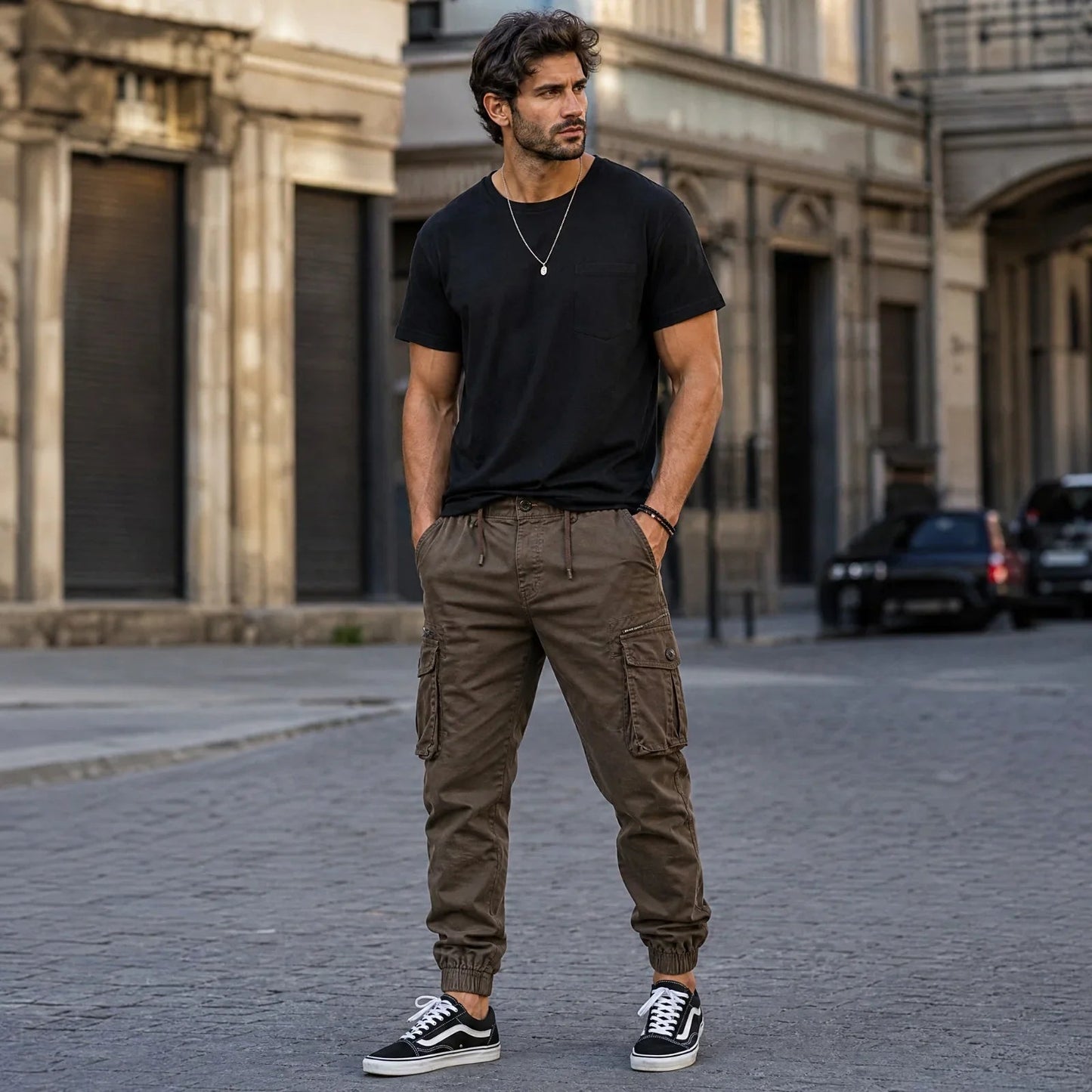 Everest™ Cargohose mit Utility-Taschen und Jogger-Bündchen