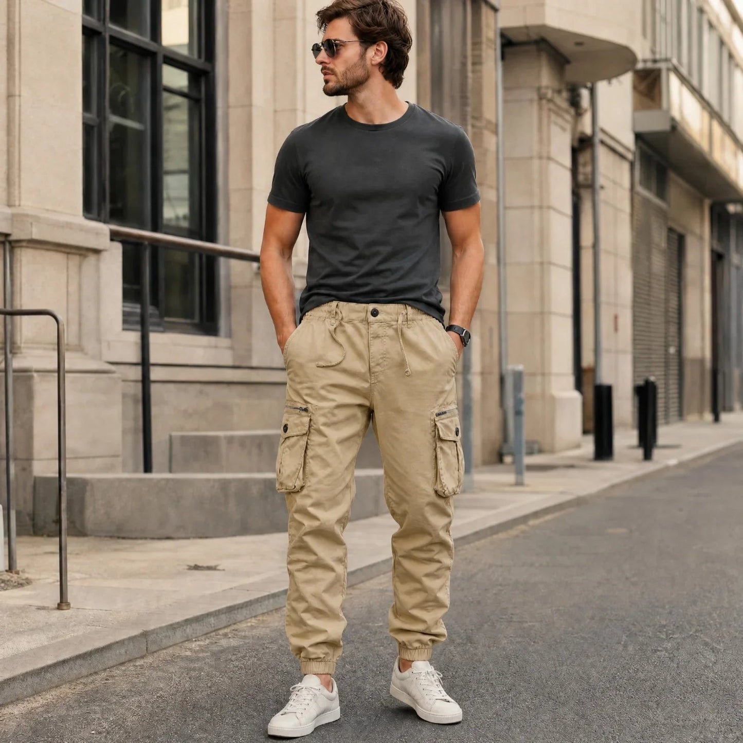 Everest™ Cargohose mit Utility-Taschen und Jogger-Bündchen
