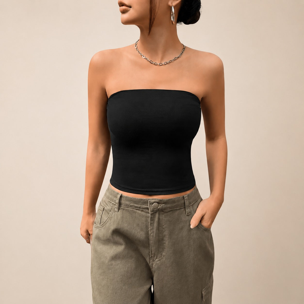 Belisse™ Bandeau-Top mit Figurbetontem Sitz und Premium-Komfort